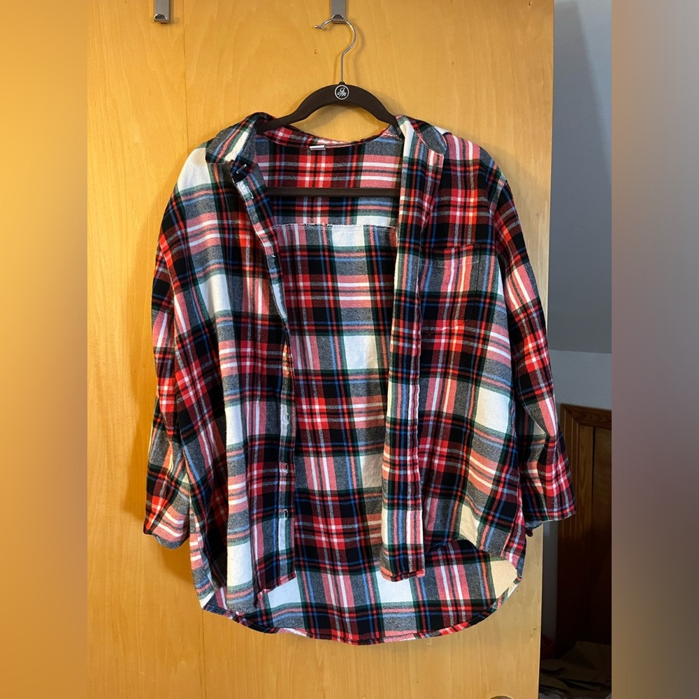 flannel top